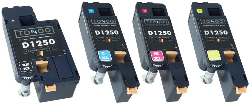Tonoo® Toner ersetzt Dell 1250 | 1350 | C1760 | Spar Set XL