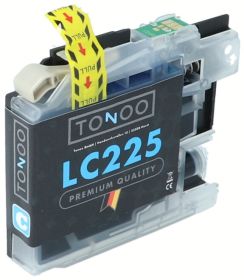 Tonoo® Tinte ersetzt Brother LC225XLC Cyan XL