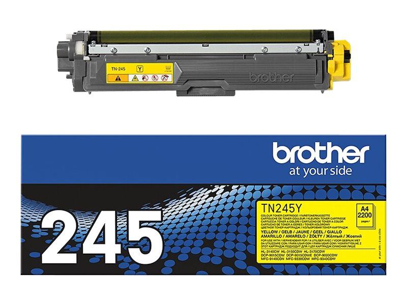 Original Brother TN245Y Toner Gelb XL