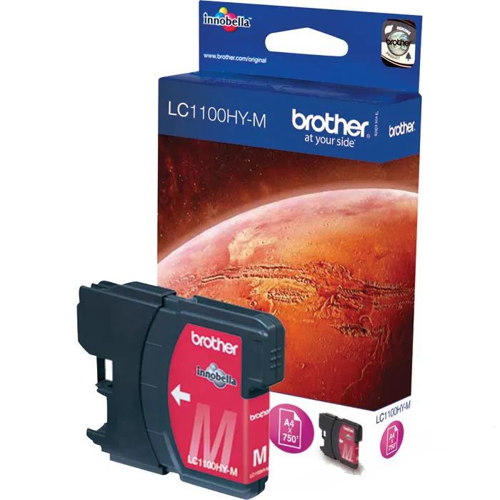 Original Brother LC1100HYM Tinte Magenta XL