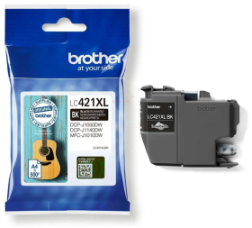 Original Brother LC421XLBK Tinte Schwarz XL