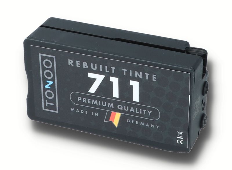 Tonoo® Tinte ersetzt HP 711 | CZ133A Schwarz XL