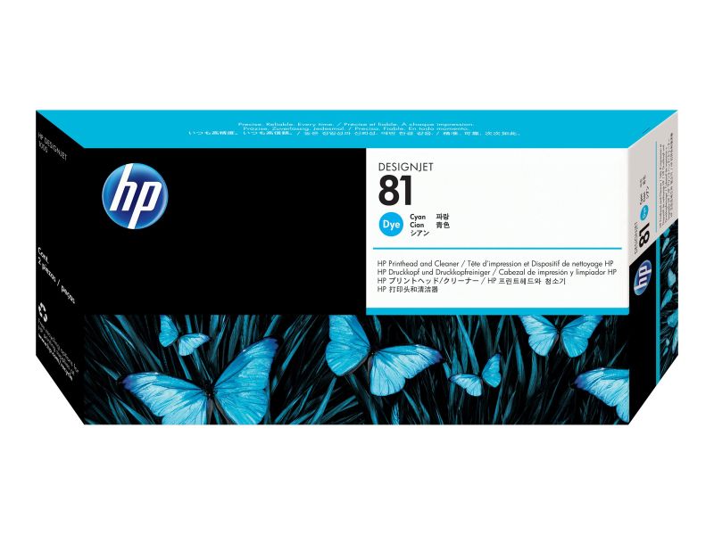Original HP 81 | C4951A Druckkopf Cyan ( 2023 )