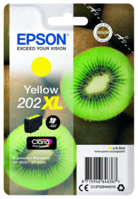 Original Epson 202XL | C13T02H44010 Tinte Gelb XL