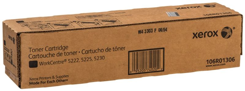 Original Xerox 106R01306 Toner Schwarz