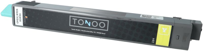 Tonoo® Toner ersetzt Lexmark X925H2YG Gelb