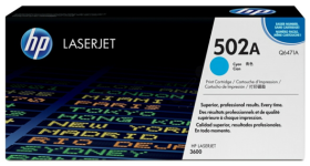 Original HP Q6471A / 502A Toner Cyan