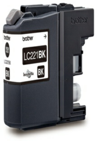 Original Brother LC221BK Tinte Schwarz
