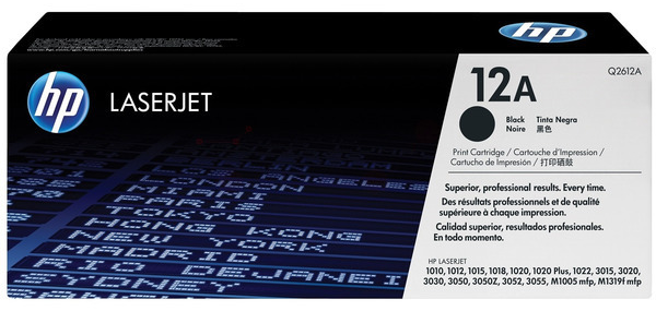 Original HP Q2612A | Q2612AC Toner Schwarz