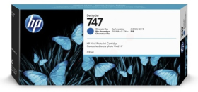Original HP 747 | P2V85A Tinte Chromatisches Blau ( 2023 )