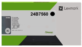 Original Lexmark 24B7560 Toner Schwarz
