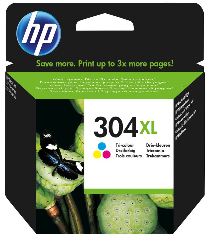 Original HP 304XL | N9K07AE Tinte C/M/Y XL