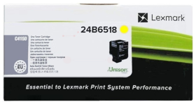 Original Lexmark 24B6518 Toner Gelb