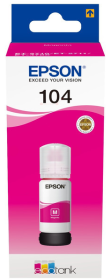 Original Epson EcoTank 104 | C13T00P340 Tintenflasche Magenta 