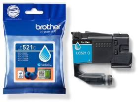 Original Brother LC521C Tintenpatrone Cyan