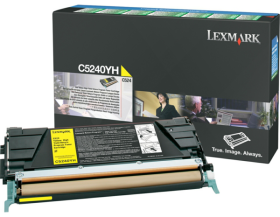 Original Lexmark C5240YH Toner Gelb XL