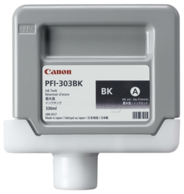 Original Canon PFI303 BK | 2958B001 Tinte Schwarz ( 2023 )