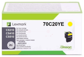 Original Lexmark 702YE | 70C20YE Toner Gelb