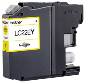 Original Brother LC22EY Tinte Gelb