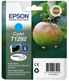 Original Epson T1292 | C13T12924012 Tintenpatrone Cyan 
