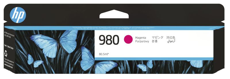 Original HP 980 | D8J08A Tinte Magenta