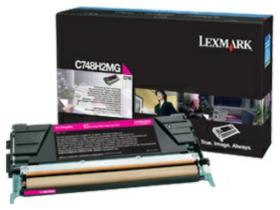 Original Lexmark C748H2MG Toner Magenta XL