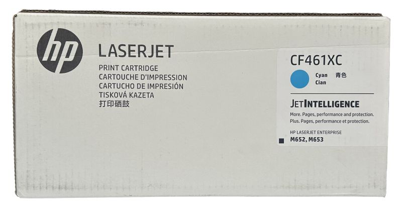 Original HP CF461X | CF461XC | 656X Toner Cyan XL