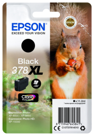 Original Epson 378XL | C13T37914010 Tinte Schwarz XL