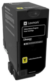 Original Lexmark 74C2HY0 Toner Gelb