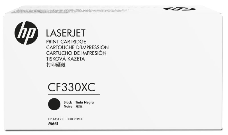 Original HP CF330X | CF330XC | 654X Toner Schwarz XL