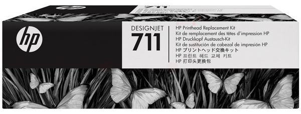 Original HP C1Q10A / 711 Druckkopf BK/C/M/Y