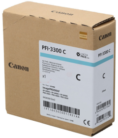 Original Canon PFI3300 | 6434C001 Tintenpatrone Cyan