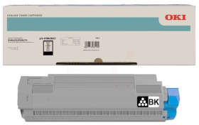Original OKI 45862822 Toner Schwarz
