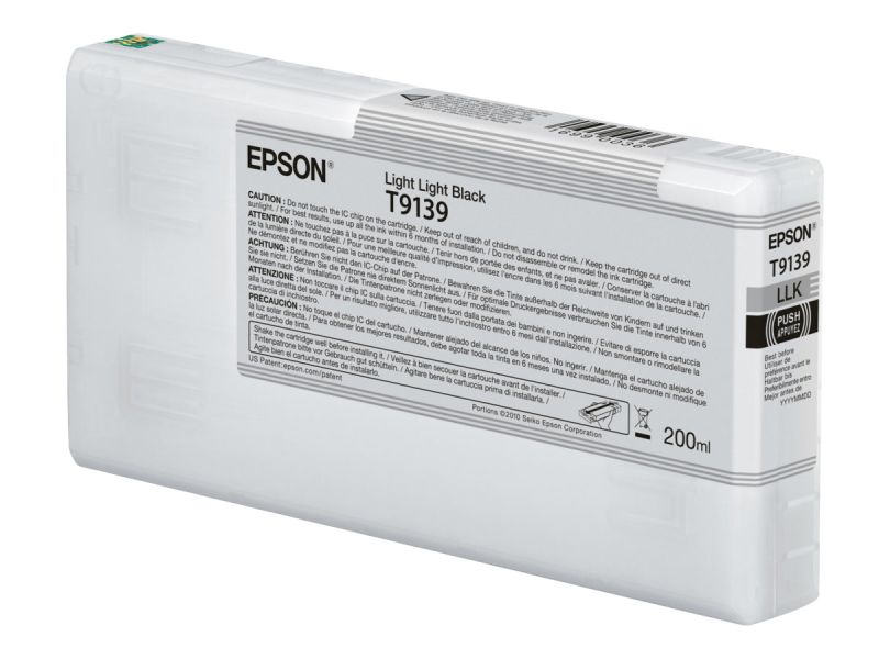 Original Epson T9139 | C13T913900 Tinte Light Light Black