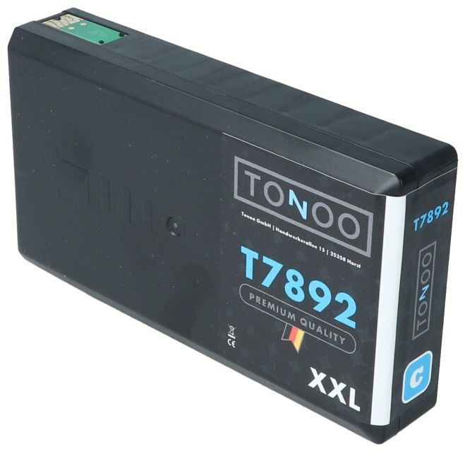 Tonoo® Tinte ersetzt Epson 79XXL | T7892XXL | C13T789240 Cyan XXL