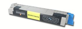 Tonoo® Toner ersetzt OKI 45862814 Gelb XL