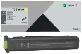 Original Lexmark 73B0040 Toner Gelb