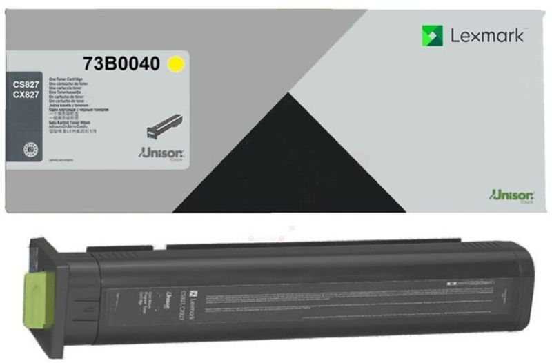 Original Lexmark 73B0040 Toner Gelb