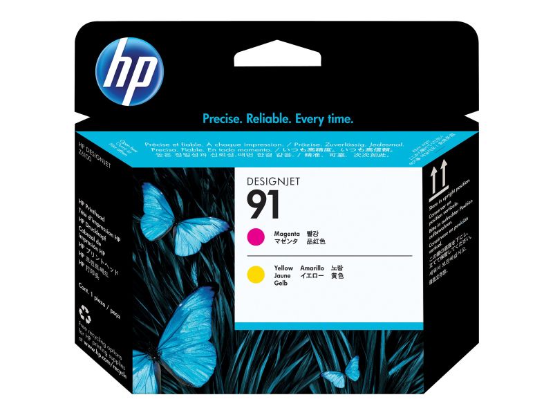 Original HP 91 | C9461A Druckkopf Gelb & Magenta ( 2023 -2024 )