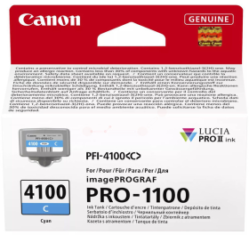 Original Canon PFI4100C | 6778C001 Tintenpatrone Cyan