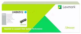 Original Lexmark 24B6512 Toner Cyan