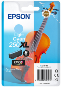 Original Epson 250XL | C13T16P54010 Tintenpatrone hell Cyan XL