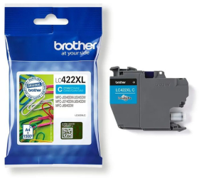Original Brother LC422XLC Tinte Cyan XL