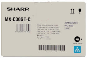 Original SHARP MXC30GTC cyan Toner