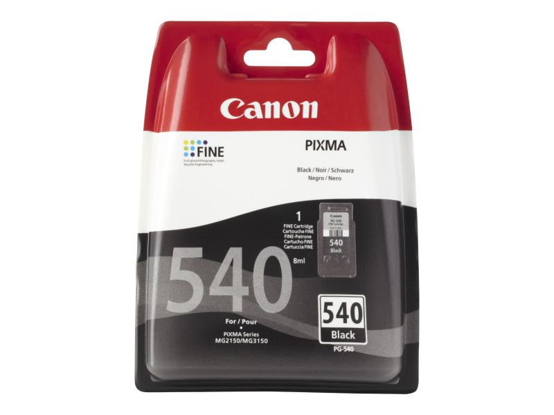 Original Canon 5225B001 | PG540 BK Tinte Schwarz