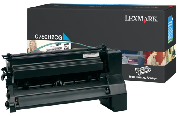 Original Lexmark C780H2CG Toner Cyan