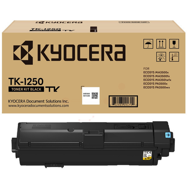 Original Kyocera TK1250 | 1T0C3H0NL0 Toner Schwarz