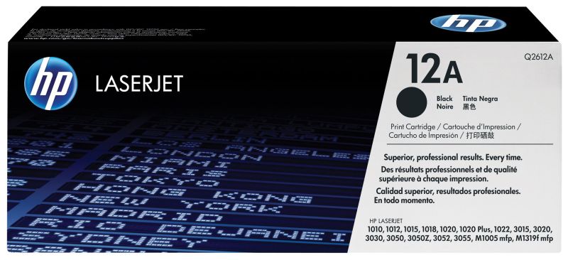 Original HP Q2612A | 12A Toner Schwarz