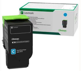 Original Lexmark 70C2HCE Toner Cyan XL
