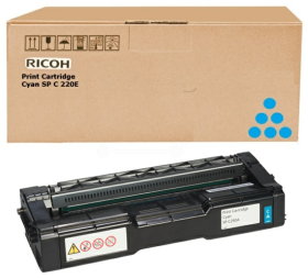 Original Ricoh 407544 Toner Cyan
